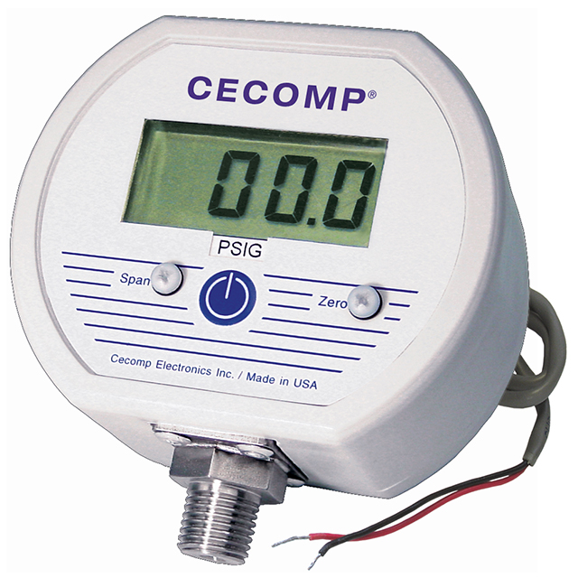 NEMA 4X digital pressure gauge: F4AD